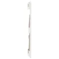 Tête de lit murale Blanc 127,5x3x60 cm Bois massif de pin