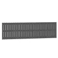 Tête de lit murale Gris 204x3x60 cm Bois massif de pin
