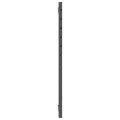 Tête de lit murale Gris 156x3x91,5 cm Bois massif de pin