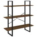 Bibliothèque Chêne marron 100x30x105 cm Bois d'ingénierie