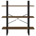 Bibliothèque Chêne marron 100x30x105 cm Bois d'ingénierie