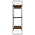 Bibliothèque Chêne marron 100x30x105 cm Bois d'ingénierie