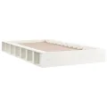 Cadre de lit Blanc 75x190 cm Petit simple Bois massif