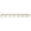 Cadre de lit Blanc 75x190 cm Petit simple Bois massif