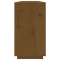 Buffet Marron miel 100x40x75 cm Bois massif de pin