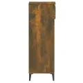 Étagère à chaussures Chêne fumé 40x36x105 cm Bois d'ingénierie