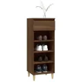 Armoire à chaussures Chêne marron 40x36x105cm Bois d'ingénierie