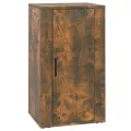 Buffet Chêne fumé 40x33x70 cm Bois d'ingénierie