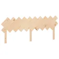 Tête de lit 196x3x80,5 cm Bois massif de pin