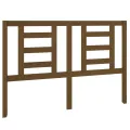 Tête de lit Marron miel 141x4x100 cm Bois massif de pin