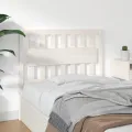 Tête de lit Blanc 105,5x4x100 cm Bois massif de pin