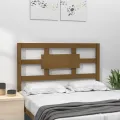 Tête de lit Marron miel 80,5x4x100 cm Bois massif de pin