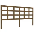 Tête de lit Marron miel 185,5x4x100 cm Bois massif de pin