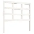 Tête de lit Blanc 95,5x4x100 cm Bois massif de pin