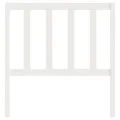 Tête de lit Blanc 81x4x100 cm Bois massif de pin