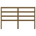 Tête de lit Marron miel 166x4x100 cm Bois massif de pin