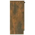 Buffet Chêne fumé 30x30x70 cm Bois d'ingénierie