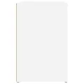 Armoire à chaussures Blanc 130x35x54 cm Bois d'ingénierie