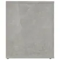 Tables de chevet 2 pcs Gris béton 50x39x47 cm