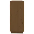Buffet Marron miel 110.5x35x80 cm Bois massif de pin