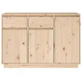 Buffet 110x34x75 cm bois massif de pin