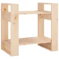 Bibliothèque/Séparateur de pièce 60x35x57 cm Pin massif
