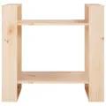 Bibliothèque/Séparateur de pièce 60x35x57 cm Pin massif