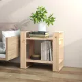 Bibliothèque/Séparateur de pièce 60x35x57 cm Pin massif