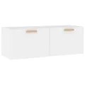 Armoire murale Blanc 100x36,5x35 cm Bois d'ingénierie