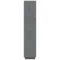 Bibliothèque/Séparateur de pièce Gris 40x35x167 cm Pin solide