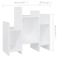 Armoire latérale Blanc 60x26x60 cm Aggloméré