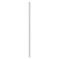 Tête de lit métal blanc 193 cm