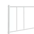 Tête de lit métal blanc 193 cm