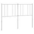 Tête de lit métal blanc 160 cm