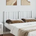 Tête de lit métal blanc 160 cm