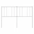 Tête de lit métal blanc 160 cm