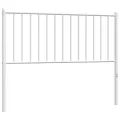 Tête de lit métal blanc 100 cm
