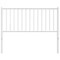 Tête de lit métal blanc 100 cm