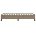 Cadre de lit Taupe 80 x 200 cm Tissu
