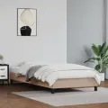 Cadre de lit Cappuccino 90x190 cm Similicuir