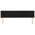 Têtes de lit 2 pcs Noir 80x5x78/88 cm Velours