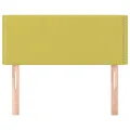 Tête de lit Vert 80x5x78/88 cm Tissu