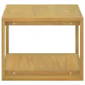 Armoire murale de salle de bain 60x45x35 cm Bois de teck solide