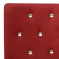 Banc 110 cm Rouge bordeaux Similicuir