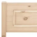 Cadre de lit Bois de pin massif 90x200 cm