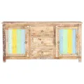 Buffet 151x40x75 cm Bois d'acacia brut