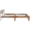 Cadre de lit Bois massif 200x200 cm