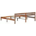 Cadre de lit Bois massif 200x200 cm