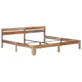 Cadre de lit Bois massif 200x200 cm