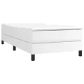 cadre de lit Blanc 90x200 cm Similicuir